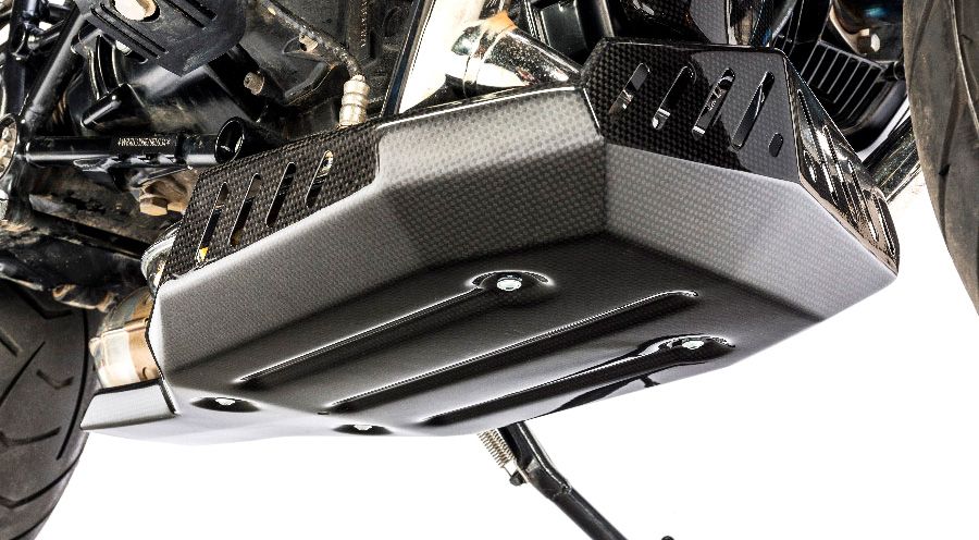 BMW R nine T Carbon Motorschutz unten