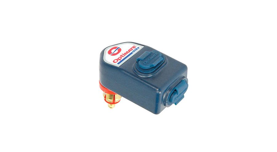BMW K1200GT (2006-2008) USB-Winkelstecker Dual 3300mA