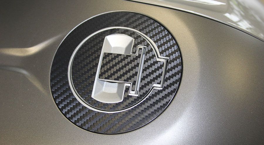BMW R 1250 RT Tankstutzen-Pad 3D-CarbonLook
