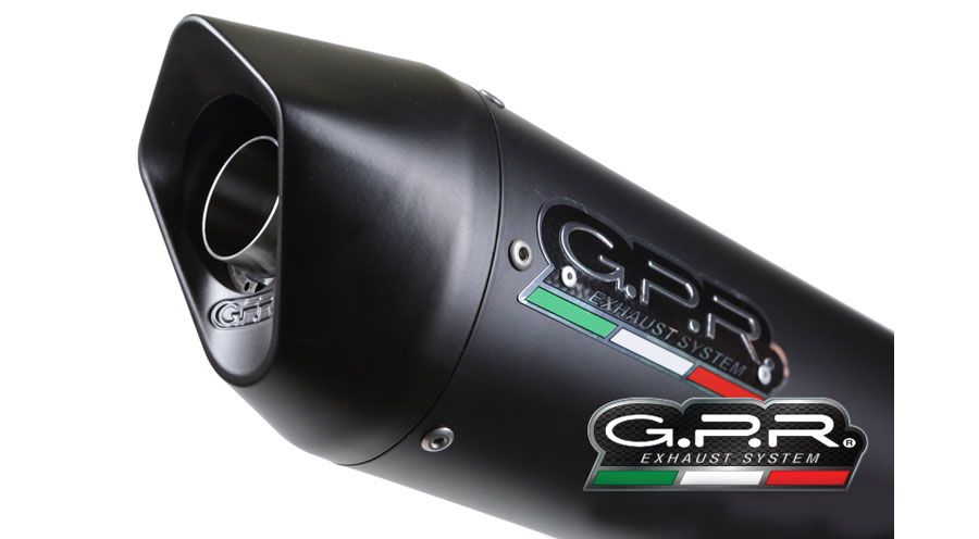 BMW R1200S & HP2 Sport GPR Slip On Auspuff Furore Nero Italia