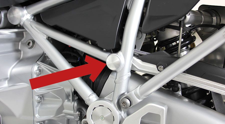 BMW R 1250 RT Rahmenabdeckkappe links