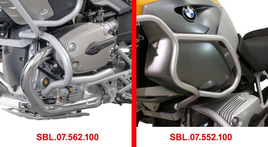 BMW R1200GS (04-12), R1200GS Adv (05-13) & HP2 Sturzbügel