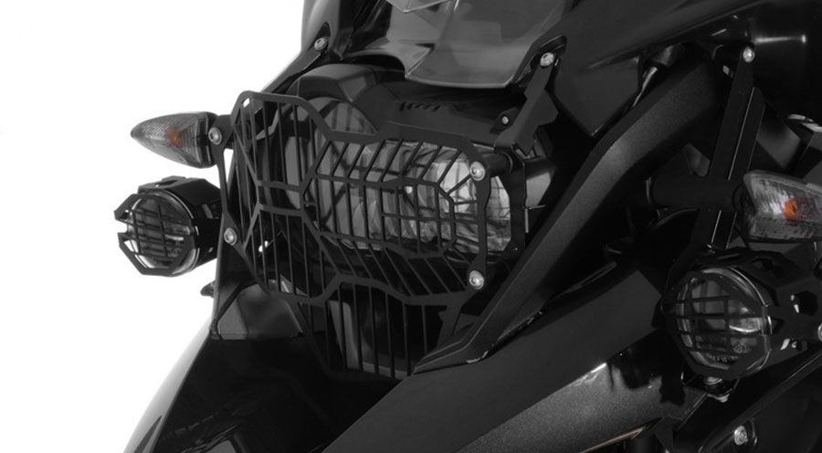 BMW R 1200 GS LC (2013-2018) & R 1200 GS Adventure LC (2014-2018) Scheinwerferschutz mit Schnellverschluss