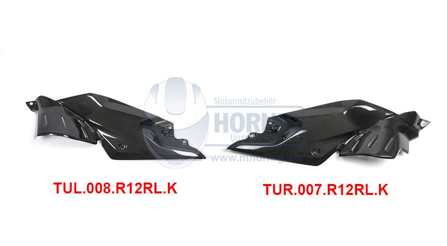 BMW R 1200 R, LC (2015-2018) Seitendeckel am Tank