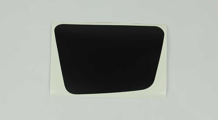 BMW R 80 Modelle Tank-Folie rechts schwarz