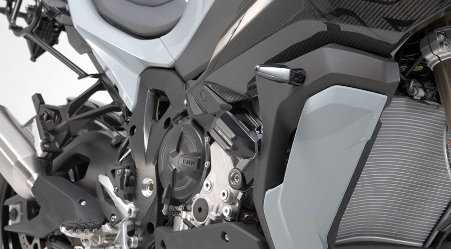 POIBNZ Motorrad Rahmenschieber Für BMW F900R/XR - Sturzschutz Rahmen Slider | CNC Aluminium