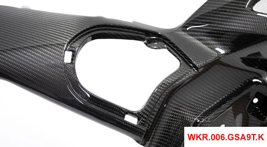 LST Luftkanalverkleidung Carbon-Look Für BMW 5er G30 G31 - Rechte Blende Für Sportliches Design