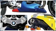 BMW R1200S & HP2 Sport Carbon, GFK