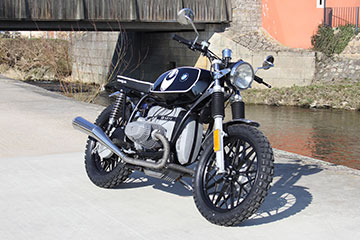 BMW R45 Scrambler Umbau Hornig