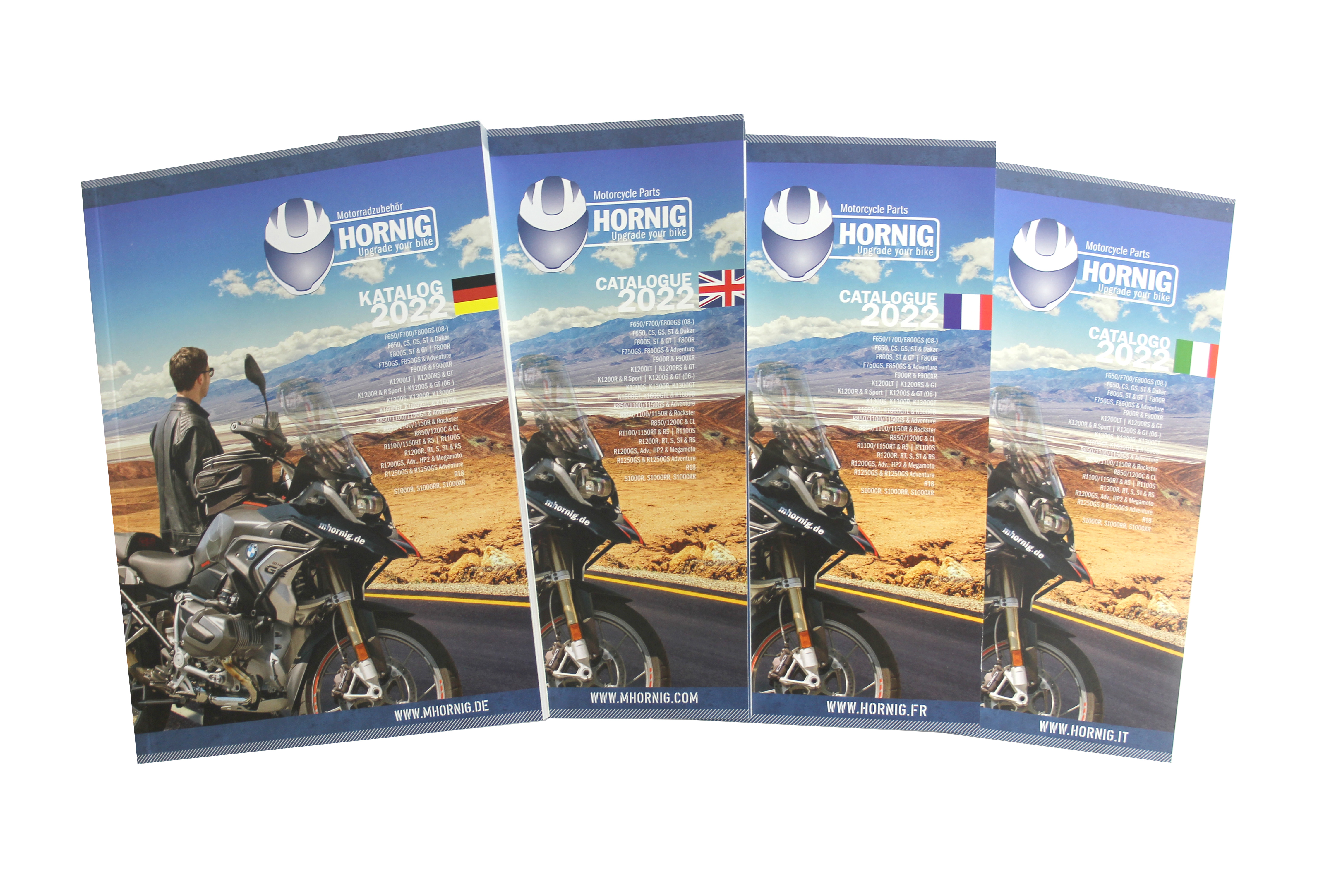 Neuer Katalog 2022 für BMW Motorradzubehör von Hornig jetzt im Versand!, Motorradzubehör Hornig