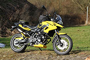 BMW F700GS Umbau Hornig