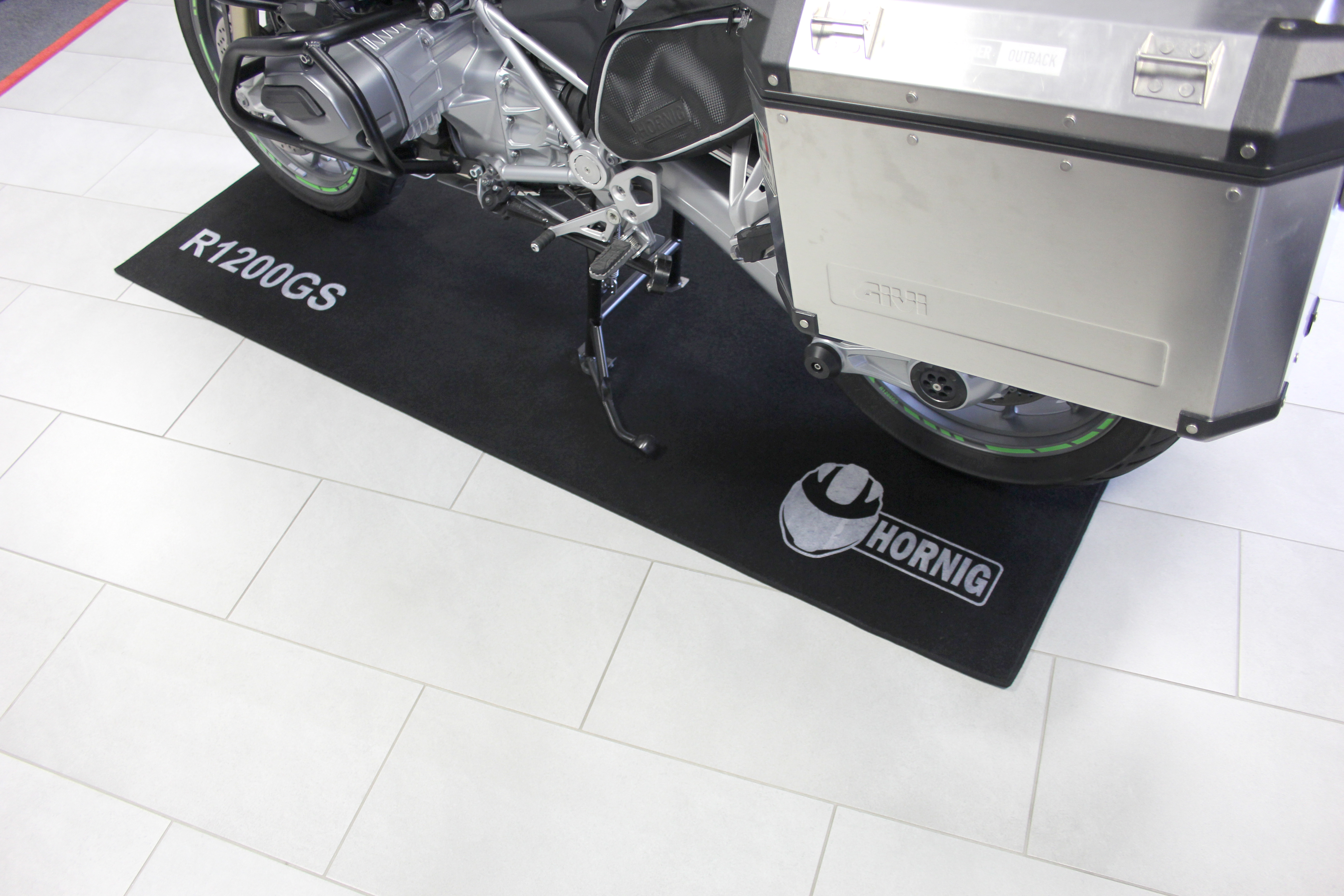 Teppiche für BMW Motorräder sehr praktisch und sieht gut aus